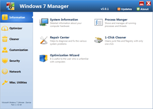 Windows 8 Windows 7 Manager (x32bit) 5.2.0 full Windows 8 Windows 7 Manager (x32bit) full