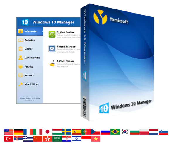Windows 10 Manager @Version